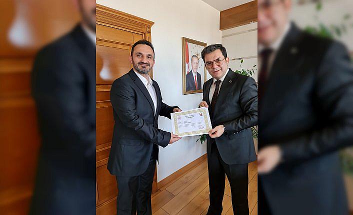 Espiye Kaymakamı Tengir, başarılı polisleri ödüllendirdi