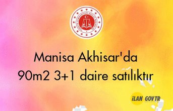 Manisa Akhisar'da 90m2 3+1 daire (1/2 hissesi) icradan satılıktır