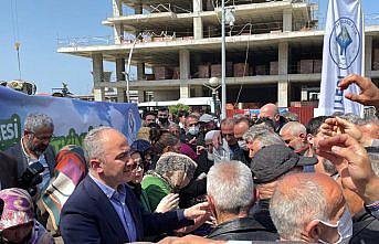 Rize Belediyesi 53 bin tohum torbası dağıttı