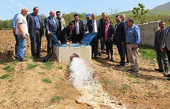 Taşova'da basınçlı sulama sisteminin açılışı yapıldı