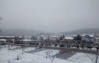 Tokat'ta kar etkili oluyor