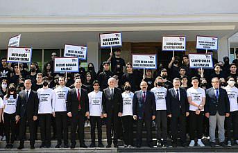 Trabzon'da lise öğrencileri 