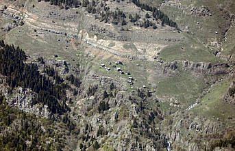 Artvin'in doğal güzellikleri havadan görüntülendi