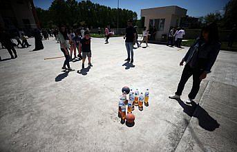 Düzce'de özel öğrenciler geleneksel oyunlarla eğlendi