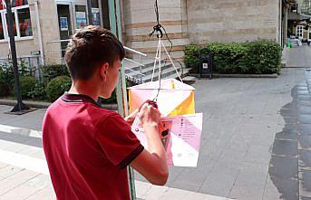 Havza'da festival kapsamında oryantiring yarışı düzenlendi