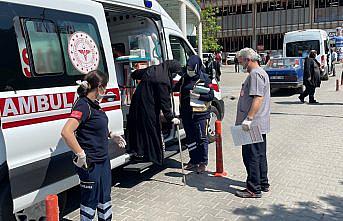 Karabük'te vücuduna kene yapışan yaşlı kadın tedaviye alındı