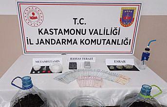 Kastamonu'da uyuşturucu operasyonunda yakalanan zanlı tutuklandı