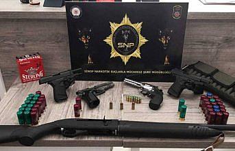 Sinop'ta uyuşturucu operasyonunda 12 kişi yakalandı