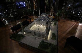 Sultanahmet Camisi'nin 7 bin ahşap parçayla maketi yapıldı