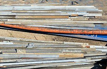 Yüksek gerilim hattı direklerinden parça çalan 2 şüpheli yakalandı