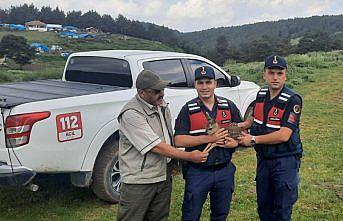 Amasya'da bitkin halde bulunan karaca yavrusu beslenip doğaya salındı