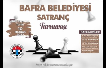 BAFRA BELEDİYESİ 3.SATRANÇ TURNUVASI
