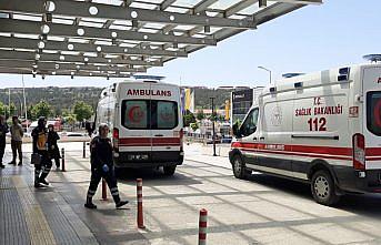 Çorum'da balkondan düşen çocuk yaralandı