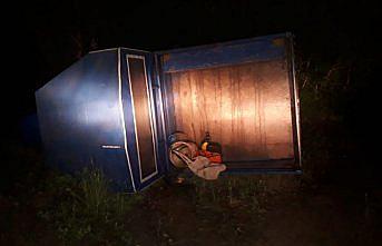 Düzce'de tarım aracının devrilmesi sonucu 1 kişi öldü