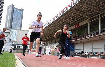 Kadın Boks Milli Takımı Akdeniz Oyunları'na Kastamonu'da hazırlanıyor