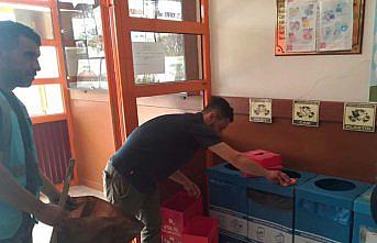 Karabük'te öğrencilerin topladığı 400 kilo atık pil geri dönüşüme kazandırıldı
