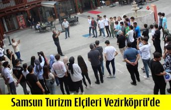 Samsun Turizm Elçileri Vezirköprü'de