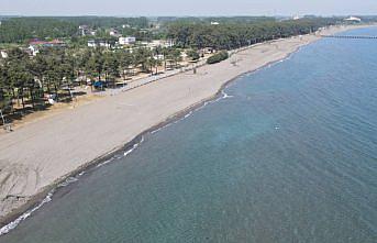 Samsun'da sahillerde yaz temizliği yapıldı