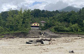 Sinop Ayancık'ta yağış nedeniyle 3 köy geçici olarak boşaltıldı