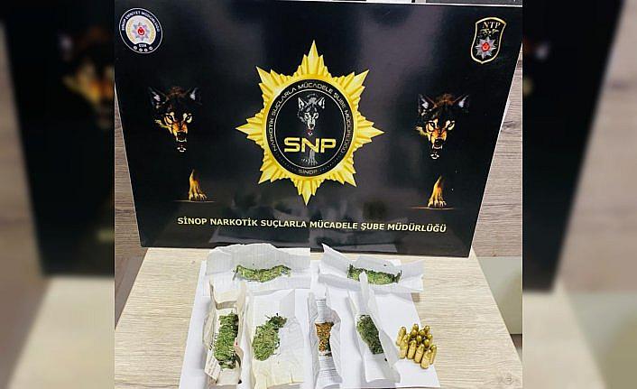 Sinop'ta uyuşturucu operasyonunda 4 kişi yakalandı