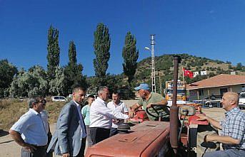 AK Parti Amasya Milletvekili Çilez, ilçelerde ziyaretlerde bulundu
