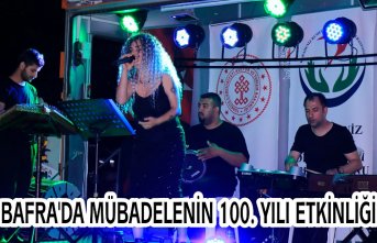 Bafra'da Mübadelenin 100. Yılı Etkinliği