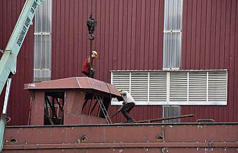 Balıkçı gemileri Trabzon'daki tersanelerde yeni sezona hazırlanıyor