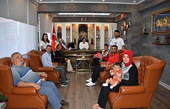 Şampiyon güreşçi Kavlu, memleketi İskilip'te törenle karşılandı