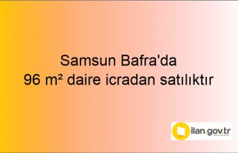Samsun Bafra'da 96 m² daire icradan satılıktır