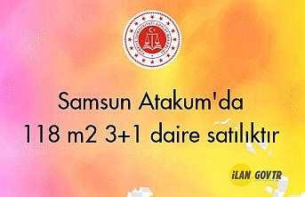 Samsun Atakum'da 118 m² 3+1 daire icradan satılıktır