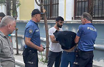 Samsun'da kadının kolyesini çalan kapkaç zanlısını vatandaş yakaladı