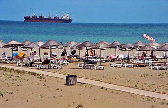 Samsun'da kadınlara özel plajdan günde ortalama bin kişi yararlanıyor