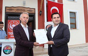 Taşova'da Ömer Asım Gültekin cami ibadete açıldı