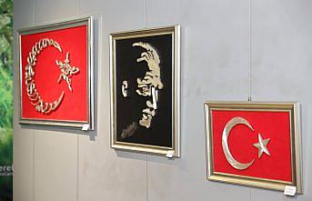 Tokat'ta filografi sergisi açıldı