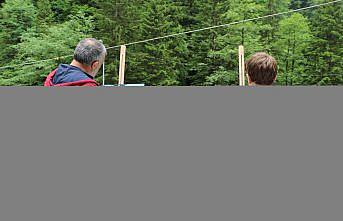 Trabzon'da sanatçılar doğayla baş başa farklı eserler üretti