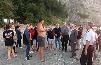 Zonguldak'ta denizde kaybolan öğrenciyi arama çalışmaları sürüyor