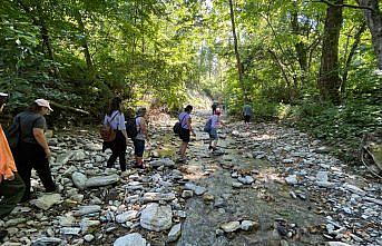 Abana Turizm Derneği Hacıveli Kanyonu'nda doğa gezisi düzenledi