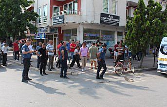 Bafra'da silahlı kavgada bir kişi yaralandı