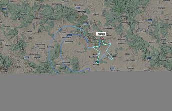 Bayraktar TB2, Kütahya'da rotasını ay yıldızla çizdi