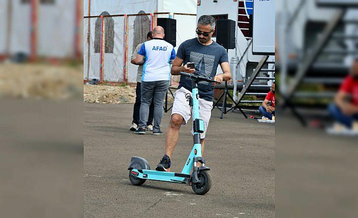 BinBin, TEKNOFEST KARADENİZ'de fuar sahasında ulaşımı kolaylaştırıyor