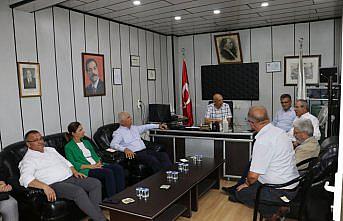CHP milletvekilleri Havza'da sivil toplum örgütlerini ziyaret etti