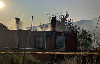 Çorum'da bir evde çıkan yangında 91 yaşındaki kadın yaşamını yitirdi