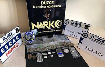 Düzce'de uyuşturucu operasyonunda 1 şüpheli tutuklandı