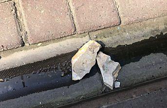 Giresun'da kafasına mermer düşen kadın yaralandı