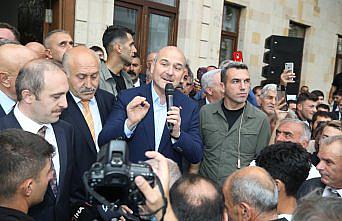 İçişleri Bakanı Süleyman Soylu, Bayburt'ta vatandaşlara hitap etti: