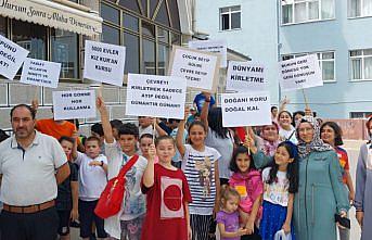 Karabük'te yaz Kur'an kursu öğrencileri çevre etkinliği gerçekleştirdi