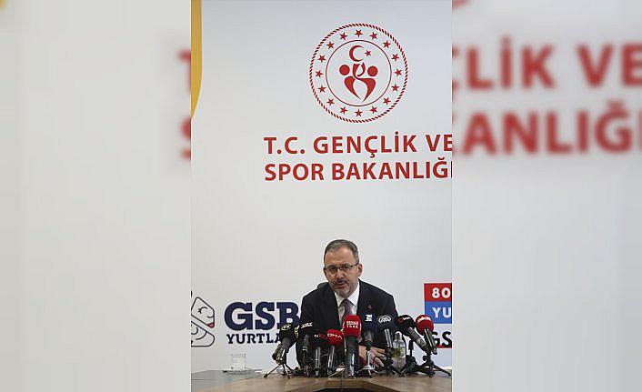 Kasapoğlu, 2022-2023 eğitim öğretim yılı yurt başvurularının başladığını açıkladı: (1)
