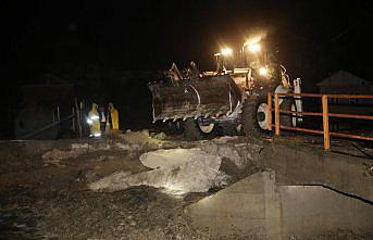 Kastamonu'da sağanak nedeniyle köprü zarar gördü