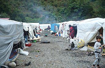 Ordu'da mevsimlik tarım işçileri fındık hasadını bekliyor