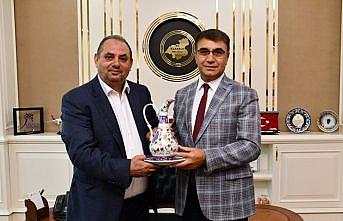 Özçelik-İş Sendikası Genel Başkanı Değirmenci, Karabük'te temaslarda bulundu